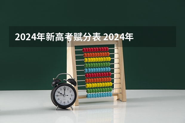 2024年新高考赋分表 2024年高考政策