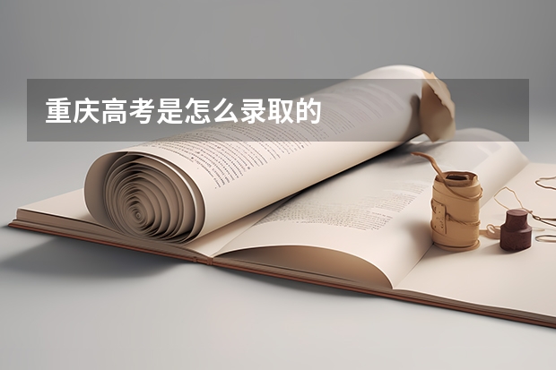 重庆高考是怎么录取的