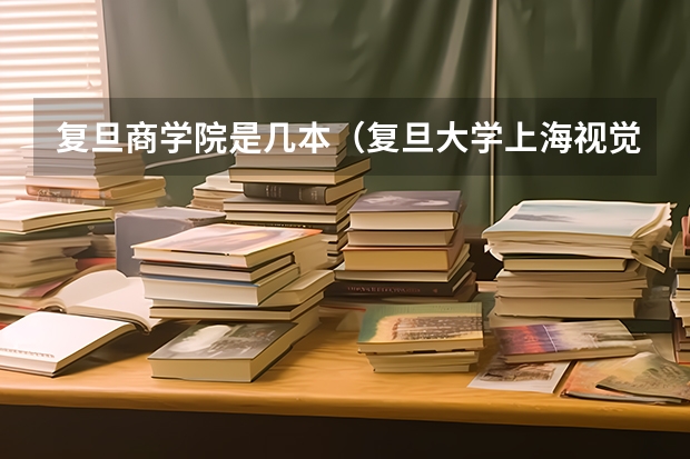 复旦商学院是几本（复旦大学上海视觉艺术学院几本）