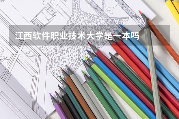 江西软件职业技术大学是一本吗