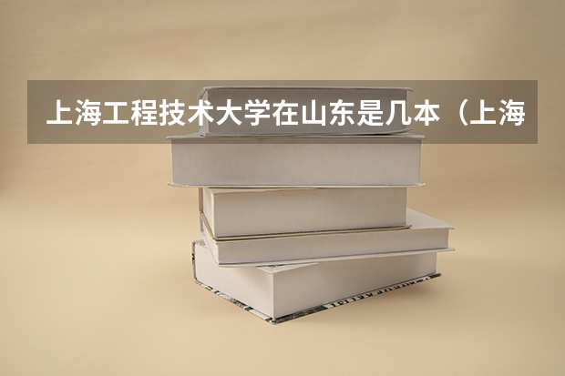 上海工程技术大学在山东是几本（上海工程大学是几本?）