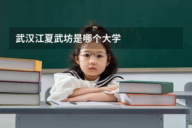 武汉江夏武坊是哪个大学
