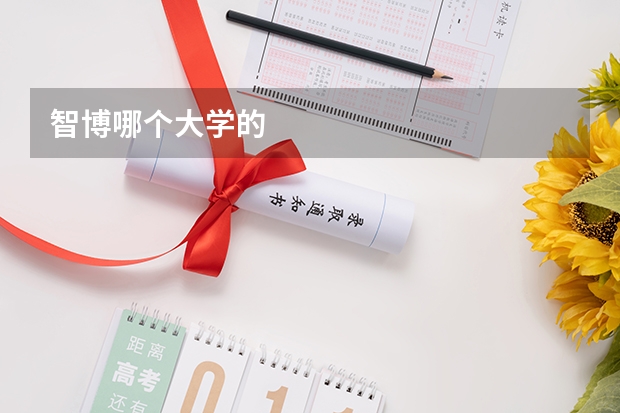 智博哪个大学的