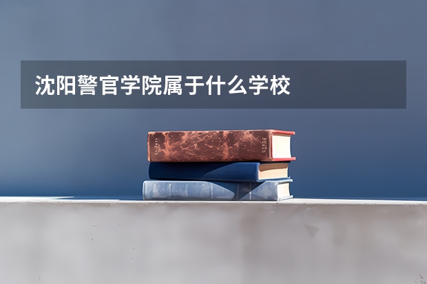 沈阳警官学院属于什么学校