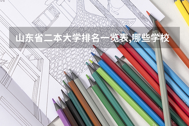 山东省二本大学排名一览表,哪些学校实力最强