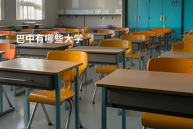 巴中有哪些大学