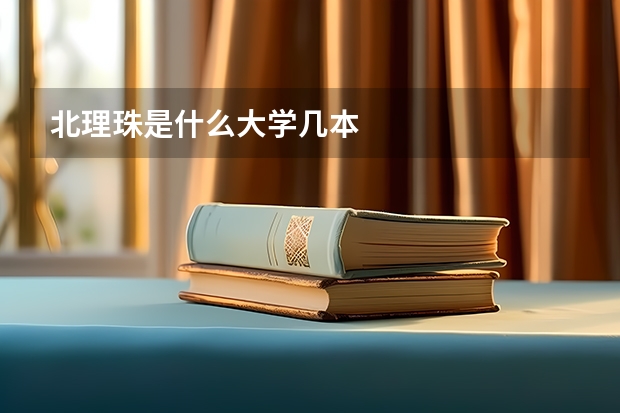 北理珠是什么大学几本