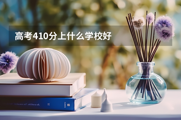 高考410分上什么学校好