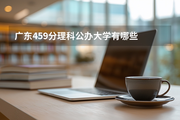 广东459分理科公办大学有哪些