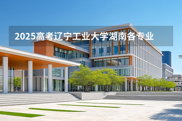 2025高考辽宁工业大学湖南各专业招生人数（2026参考）