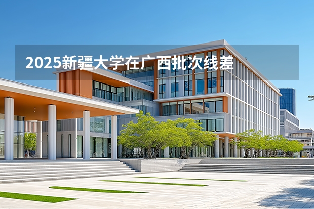 2025新疆大学在广西批次线差