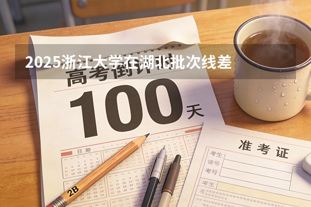 2025浙江大学在湖北批次线差