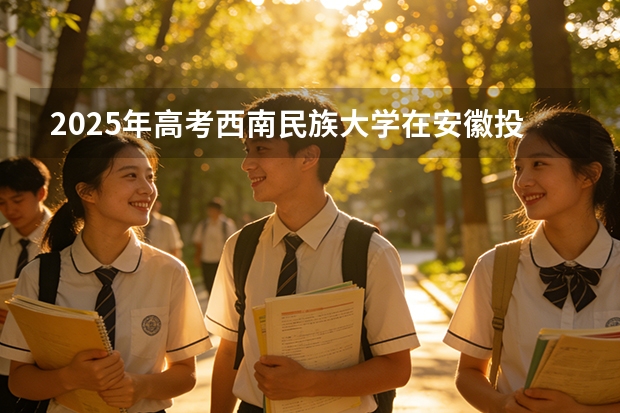 2025年高考西南民族大学在安徽投档分数线（2026参考）