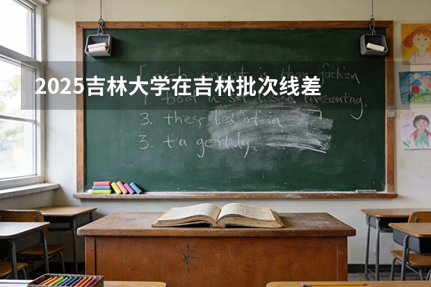 2025吉林大学在吉林批次线差