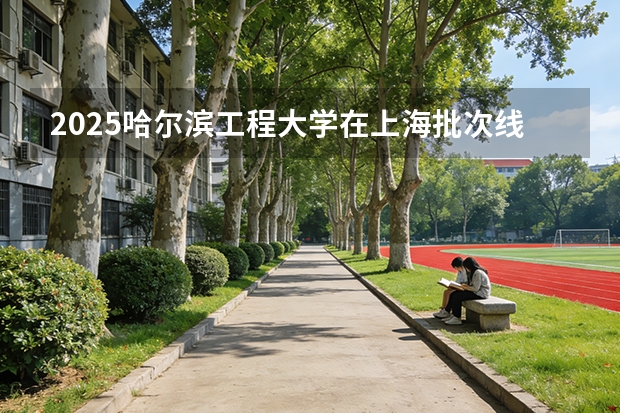 2025哈尔滨工程大学在上海批次线差