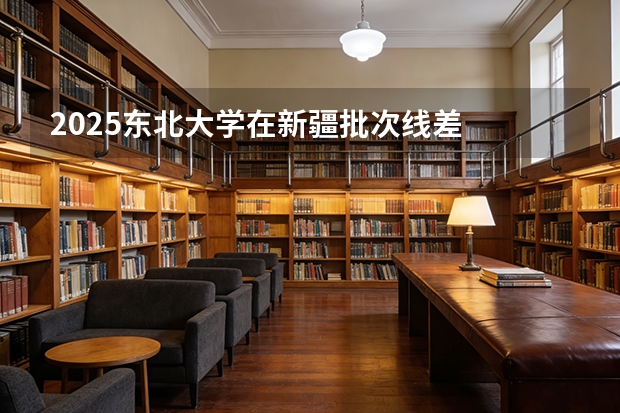 2025东北大学在新疆批次线差
