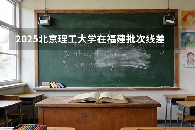 2025北京理工大学在福建批次线差