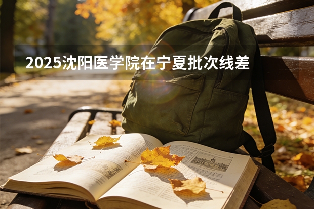 2025沈阳医学院在宁夏批次线差