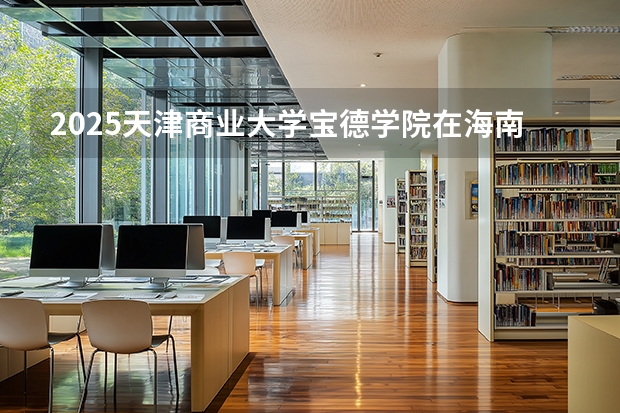 2025天津商业大学宝德学院在海南艺术类投档分数线（2026年参考）