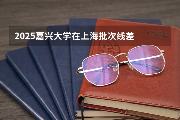 2025嘉兴大学在上海批次线差