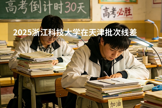 2025浙江科技大学在天津批次线差