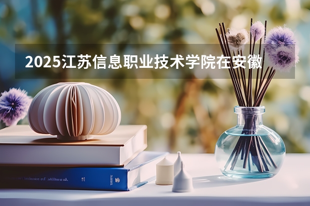 2025江苏信息职业技术学院在安徽艺术类投档分数线（2026年参考）