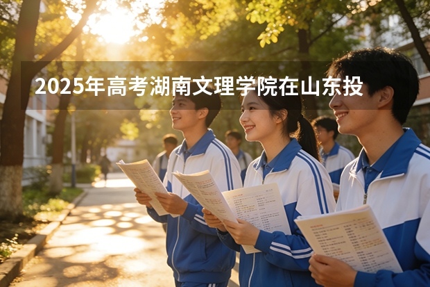 2025年高考湖南文理学院在山东投档分数线（2026参考）