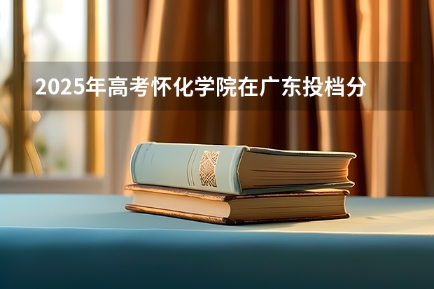 2025年高考怀化学院在广东投档分数线（2026参考）
