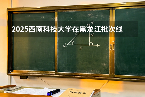 2025西南科技大学在黑龙江批次线差