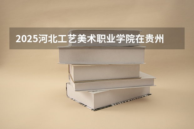 2025河北工艺美术职业学院在贵州艺术类投档分数线（2026年参考）