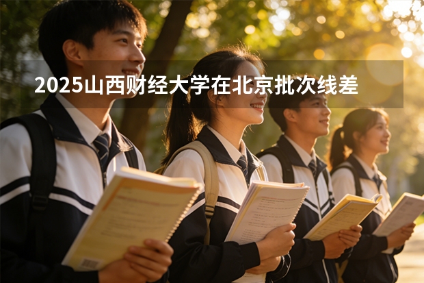 2025山西财经大学在北京批次线差