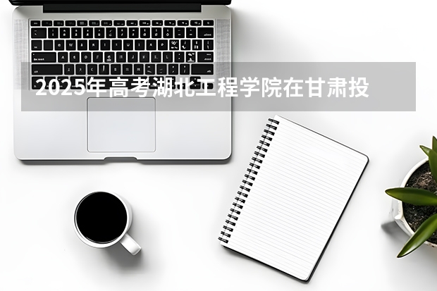 2025年高考湖北工程学院在甘肃投档分数线（2026参考）