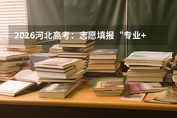 2026河北高考：志愿填报“专业+学校”模式深化，阳光招生严管掐尖