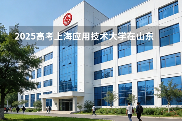 2025高考上海应用技术大学在山东各批次选科要求介绍（2026参考） 