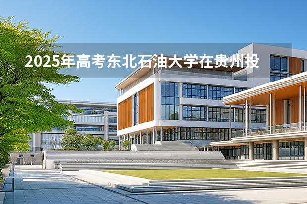 2025年高考东北石油大学在贵州投档分数线（2026参考）