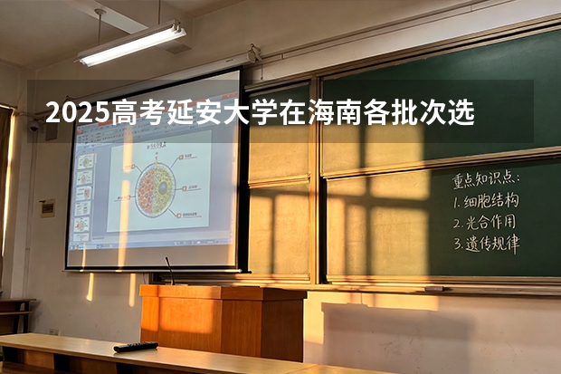 2025高考延安大学在海南各批次选科要求介绍（2026参考） 