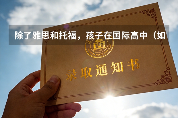 除了雅思和托福，孩子在国际高中（如加拿大课程、A-level、IB）遇到课业听不懂的问题，你们能辅导吗？