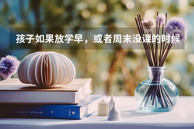 孩子如果放学早，或者周末没课的时候，可以去你们校区自习吗？有老师答疑吗？