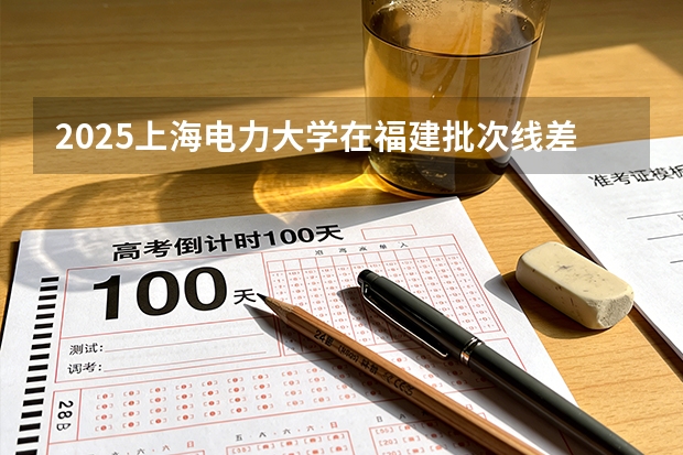 2025上海电力大学在福建批次线差