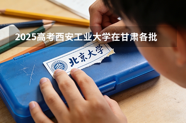 2025高考西安工业大学在甘肃各批次选科要求介绍（2026参考） 