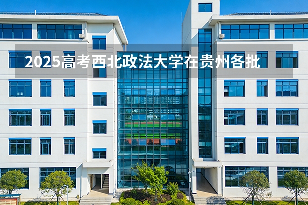 2025高考西北政法大学在贵州各批次选科要求介绍（2026参考） 