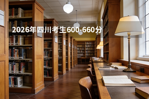 2026年四川考生600-660分段：川大与成电医学信息双赛道选择
