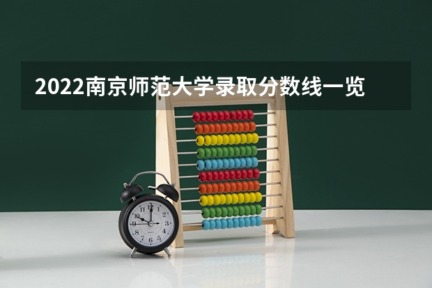 2022南京师范大学录取分数线一览表（含文科+理科） 中央司法警官学校录取分数线是多少分